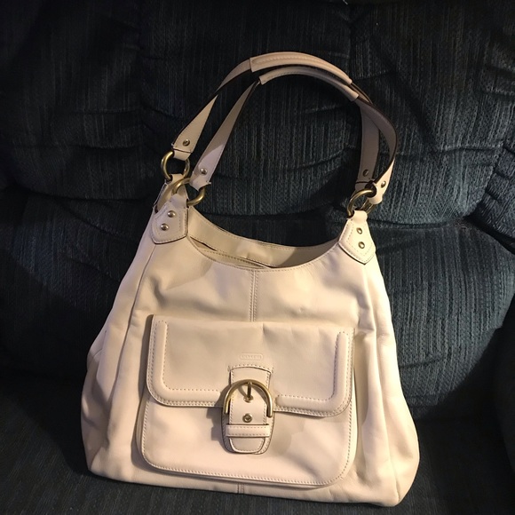 SOLD NWT White/Ivory Coach Bag - Picture 7 of 7